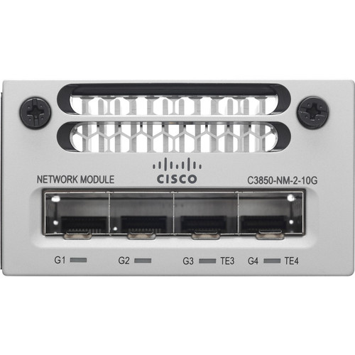 Cisco C3850-NM-2-10G Network Module - For Data Networking, Optical Network - 4 x Expansion Slots (C3850-NM-2-10G=)