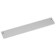 Black Box Modular KVM Extender Blanking Panel - 1-Slot - Aluminum - 0.70" (17.78 mm) Height x 5" (127 mm) Width x 62.50 mil (1.59 mm) (Fleet Network)