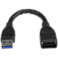 StarTechcom_6in_Black_USB_30_Extension_Adapter_Cable_A_to_A_-_MF_-_6_USB_Data_Transfer_Cable_for_Flash_Drive_Notebook_Desktop_-_USB3EXT6INBK