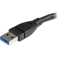 StarTechcom_6in_Black_USB_30_Extension_Adapter_Cable_A_to_A_-_MF_-_6_USB_Data_Transfer_Cable_for_Flash_Drive_Notebook_Desktop_-_USB3EXT6INBK