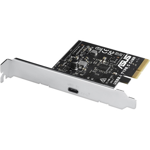 Asus USB 3.1 Type-C Card - PCI Express x4 - Plug-in Card - 1 USB Port(s) - 1 USB 3.1 Port(s) - PC (USB 3.1 TYPE-C CARD)