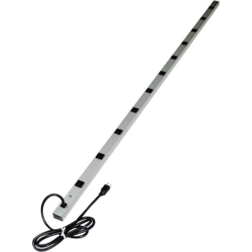 On-Q CabinetMATE Plug-In Outlet Center - NEMA 5-15P - 11 x AC Power - 6 ft Cord - Rack-mountable (7011ULBC)