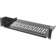 Intellinet 19" Cantilever Shelf, 2U, 2-Point Front Mount, 250mm Depth, Black - For Server - 2U Rack Height x 19" (482.60 mm) Rack - - (Fleet Network)