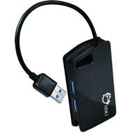 SIIG SuperSpeed USB 3.0 4-Port Hub - USB - External - 4 USB Port(s) - 4 USB 3.0 Port(s) - PC, Mac (Fleet Network)
