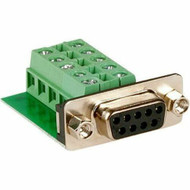 B+B SmartWorx DB9F to Terminal Block Connector - 1 x Number of Serial Ports External (Fleet Network)