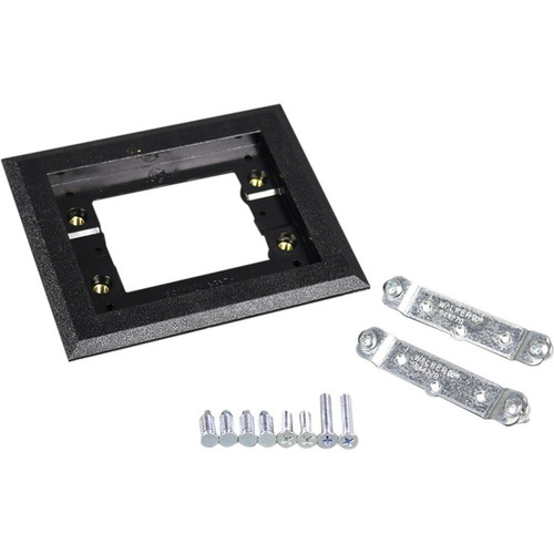 On-Q Omnibox 817PCC-BRN Faceplate - 1-gang - Brown - Brass (817PCC-BRN)