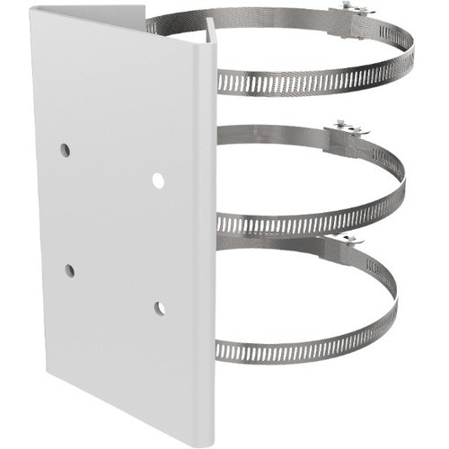 Hikvision DS-1673ZJ Pole Mount for Network Camera - Hik White - 44.09 lb (20000 g) Load Capacity - Stainless Steel (DS-1673ZJ)
