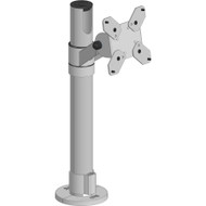 SpacePole Pole Mount for Display Screen - White - 1 Display(s) Supported - 75 x 75, 100 x 100 (Fleet Network)