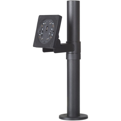 SpacePole Pole Mount for Display Screen - Black - 1 Display(s) Supported (SP-EONE101-02)