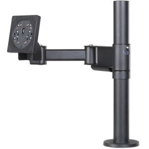 SpacePole Pole Mount for POS Terminal - Black  - 1 Display(s) Supported (SP-EONE106-02)