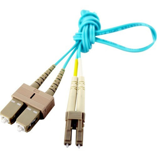 Axiom BENDnFLEX Fiber Optic Network Cable - 3.3 ft Fiber Optic Network Cable for Network Device - First End: 1 x SC Male Network - 1 x (LCSCB4PAS1-AX)