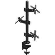 CTA Digital Pole Mount for Tablet - Landscape/Portrait - Height Adjustable - 3.60 lb (1632.93 g) Load Capacity - 75 x 75, 100 x 100 - (Fleet Network)