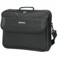 Manhattan Cambridge Carrying Case (Briefcase) for 17.3" (439.42 mm) Apple Notebook - Black - Weather Resistant, Spill Resistant, Wear (Fleet Network)