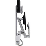 Ergotron_StyleView_Wall_Mount_for_Monitor_CPU_Keyboard_Scanner_Mouse_-_White_-_24_Screen_Support_-_1315_kg_Load_Capacity_45-273-216