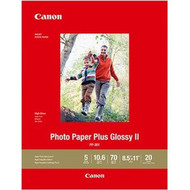 Canon_Plus_Glossy_II_PP-301_Inkjet_Print_Photo_Paper_-_Letter_-_8_12_x_11_-_70_lb_Basis_Weight_-_Glossy_-_20_Sheet_1432C003
