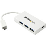 StarTechcom_4_Port_USB_C_Hub_-_USB-C_to_1x_USB-C_and_3x_USB-A_-_USB_30_Hub_-_White_-_4_Port_USB_Hub_-_USB_Port_Expander_-_USB_Type_C_HB30C3A1CFBW