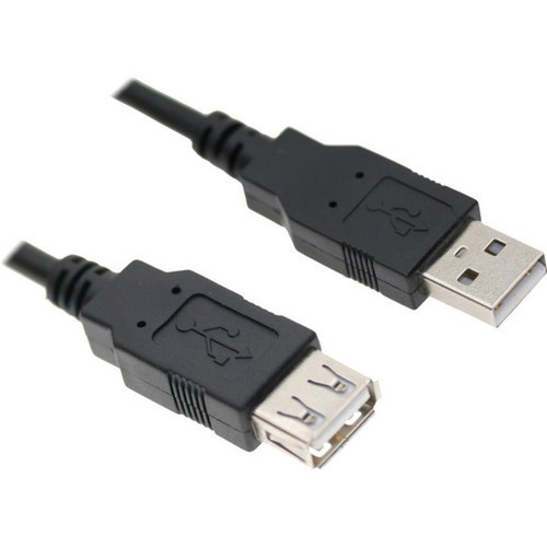 Axiom USB 2.0 Type-A to Type-A Extension Cable M/F 3ft - 3 ft USB Data Transfer Cable for Mouse, Keyboard, Hard Drive, Printer, Camera (USB2AAMF03-AX)