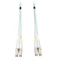 Tripp Lite Aqua Duplex Fiber Patch Cable - 656 ft Fiber Optic Network Cable - First End 2 x LC Network - Second End 2 x LC Network N820-20M