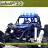 Aluminum Roof Panel +3D Roof Rack  +Spot Light  for Axial AXP8 Gilamon