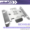 "Rhinoshield" Stainless Steel Center Skid Plate For SCX10III Jeep JT  Motobilt Waypoint 