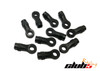 M4 Straight Rod Ends  ( x 10 )