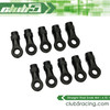 M4 Straight Rod Ends  ( x 10 )