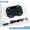 Rear Tire Delete w/ License Plate LED for Axial SCX10 III ( 6V, Waterproof )