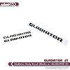 Custom Body Decal for SCX10 III Jeep JT Gladiator ( B ) / GLADIATOR
