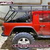 Truck Bed Mounted Spare Tire Carrier For Axial SCX10 III Jeep JT Gladiator JT 