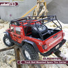 Truck Bed Mounted Spare Tire Carrier For Axial SCX10 III Jeep JT Gladiator JT 