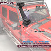 Rugged AMFIB Low-High Mount Snorkel for SCX10 III Jeep JL Wrangler/JT Gladiator