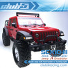 Scale Jeep JLUR Front Fender w/ Running Light for SCX10 III Jeep JL Wrangler/JT