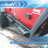 Anodized Aluminum Rock Slider with Courtesy Lights for SCX10 III JT Gladiator