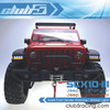 Front Fender ( Dual Color LED Lights ) for SCX10 III Jeep JL Wrangler/ JT Gladiator