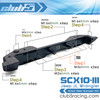 Scale Jeep Rear Bumper for SCX10 III JL Wrangler ( V2 )