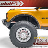 Fender Delete for Traxxas TRX-4 2021 Ford Bronco ( Black Powder Coated Steel)