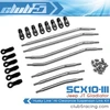 "Husky Link" HD M4 Hi-Clearance Suspension Links for SCX10 III JT Gladiator