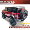 Spare Tire Carrier w/ 3rd Brake Light ( 6V LED Included ) for Traxxas TRX-4 2021 Bronco