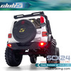 Rear Bumper w/ LED for Aixal SCX24 2019 Jeep Wrangler JLU