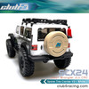 Spare Tire Carrier for SCX24 2019 Jeep Wrangler JLU ( V2 White )