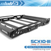 Scale Steel Roof Rack w/ Dual LED Light Bars for Axial SCX10 III Jeep JT Gladiator
