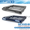Scale Steel Roof Rack w/ Dual LED Light Bars for Axial SCX10 III Jeep JT Gladiator