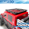 Scale Steel Roof Rack w/ Dual LED Light Bars for Axial SCX10 III Jeep JT Gladiator