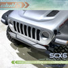 Metal Diamond Plate For SCX6 Jeep JLU Wrangler Stock "FRONT" Bumper