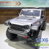 Front "Evil Eye" Grille Overlay  for SCX6 Jeep JLU Wrangler