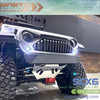 Front "Evil Eye" Grille Overlay  for SCX6 Jeep JLU Wrangler