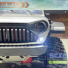 Front "Evil Eye" Grille Overlay  for SCX6 Jeep JLU Wrangler