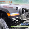 Front Fender ( Dual Color LED Lights ) for SCX6 Jeep JLU Wrangler