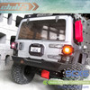 Stainless Steel Tail Light Guard for SCX6 Jeep JLU Wrangler