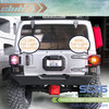 Stainless Steel Tail Light Guard for SCX6 Jeep JLU Wrangler